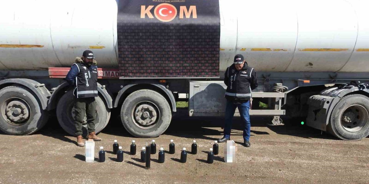 Eskişehir’de Polis Ekiplerinden Kaçak Yakıt Operasyonu
