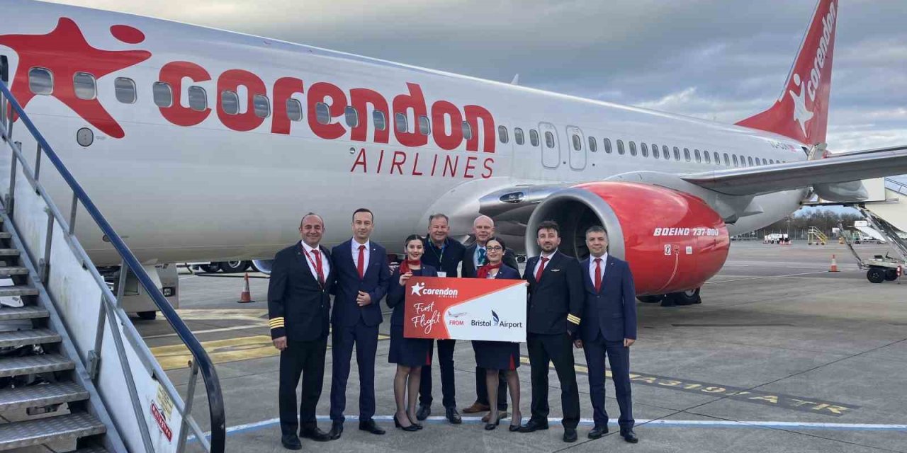 Corendon Airlines, İngiltere Pazarı Uçuşlarına 2023’te Yeni Hatlar Ekledi