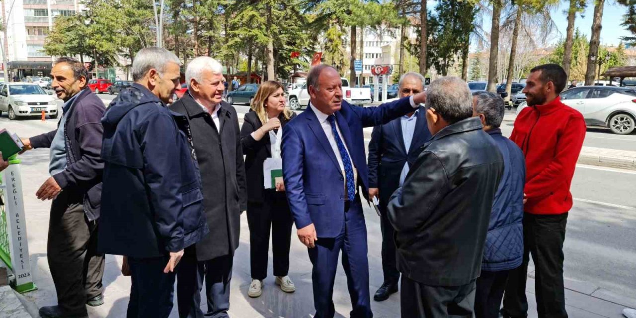 Başkan Oprukçu Sahada Çalışmaları İnceledi