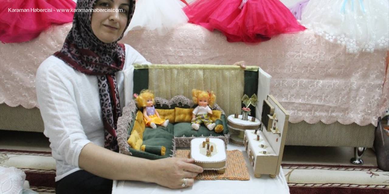 Konya'da 'Bebekçi Abla' Çocukları Sevindiriyor