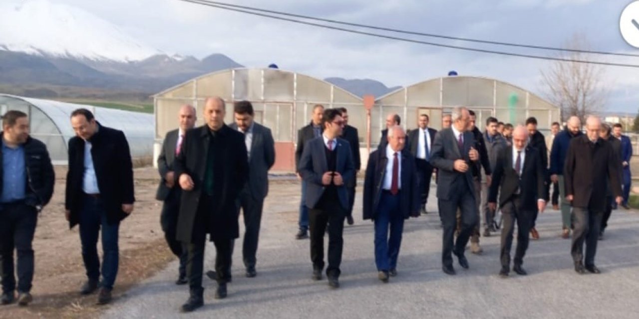 Rektörlerden Develi Seyrani Kampüsü’ne Ziyaret