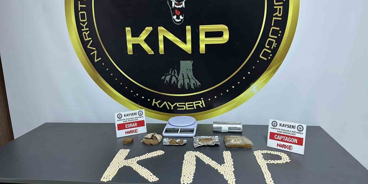 Kayseri’de Uyuşturucu Operasyonu: 2 Gözaltı