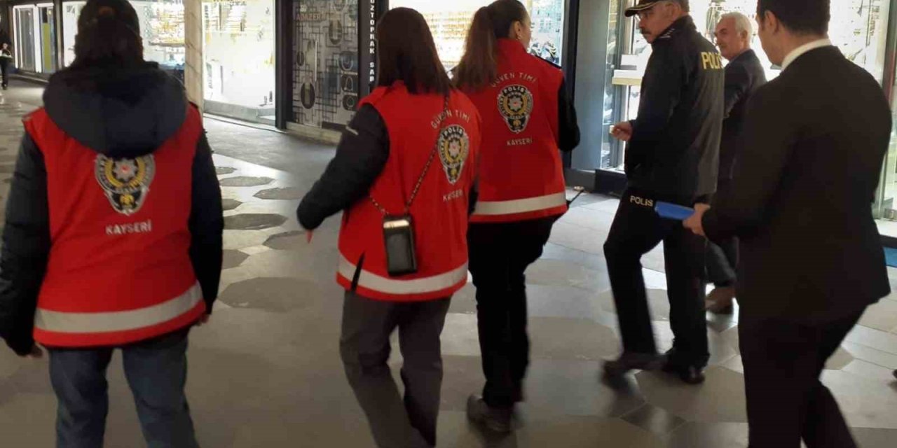 Güven Timleri Kayseri’de Suça Geçit Vermiyor