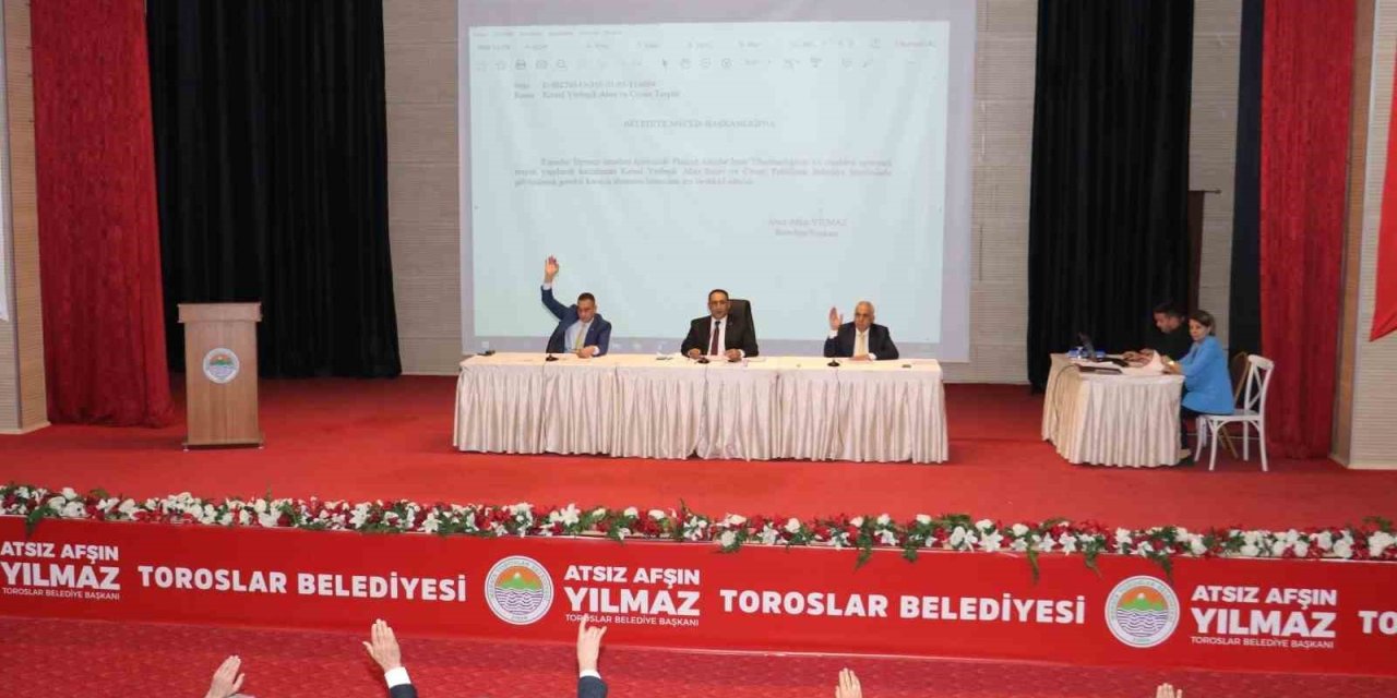 Toroslar Belediye Meclisinde, Yeni Encümen Ve Komisyon Üyeleri Seçildi