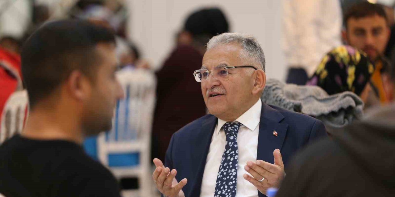 Başkan Büyükkılıç: "önemli Olan Bir Gönül Sofrası Oluşturmak"