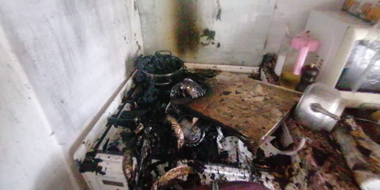 Ocakta Unutulan Tencere Evi Yakıyordu