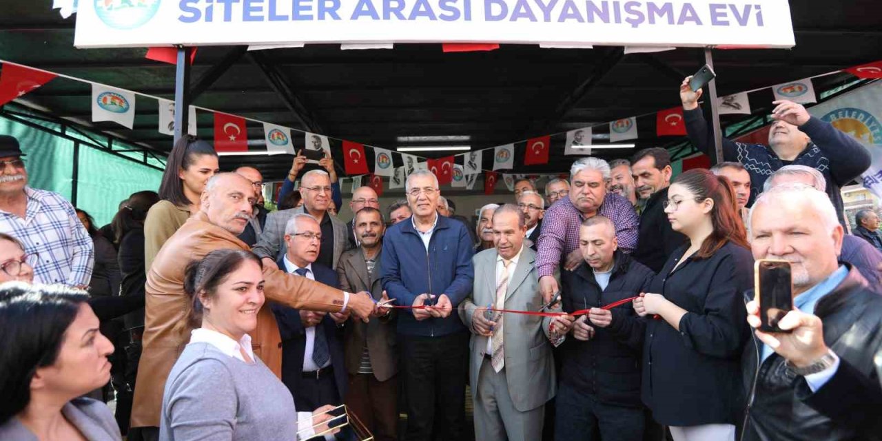 Mezitli Siteler Arası Dayanışma Evi Açıldı