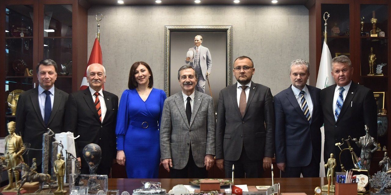 Başkan Ataç, Ukrayna Büyükelçisi Bodnar İle Bir Araya Geldi