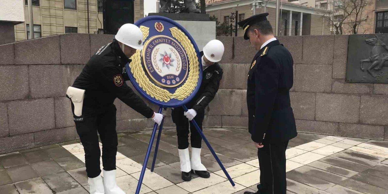 Türk Polis Teşkilatı’nın 178’inci Kuruluş Yıl Dönümü Eskişehir’de Kutlandı