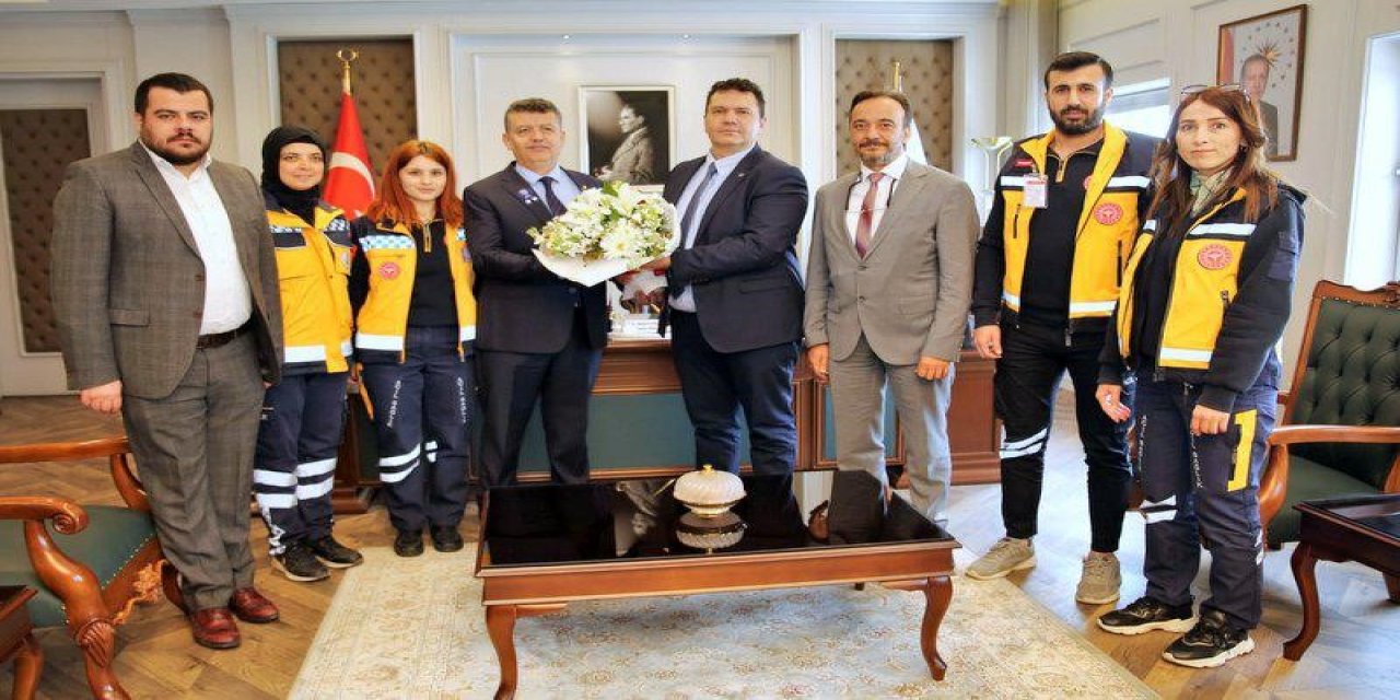 İl Sağlık Müdürlüğünden İl Emniyet Müdürlüğüne Ziyaret