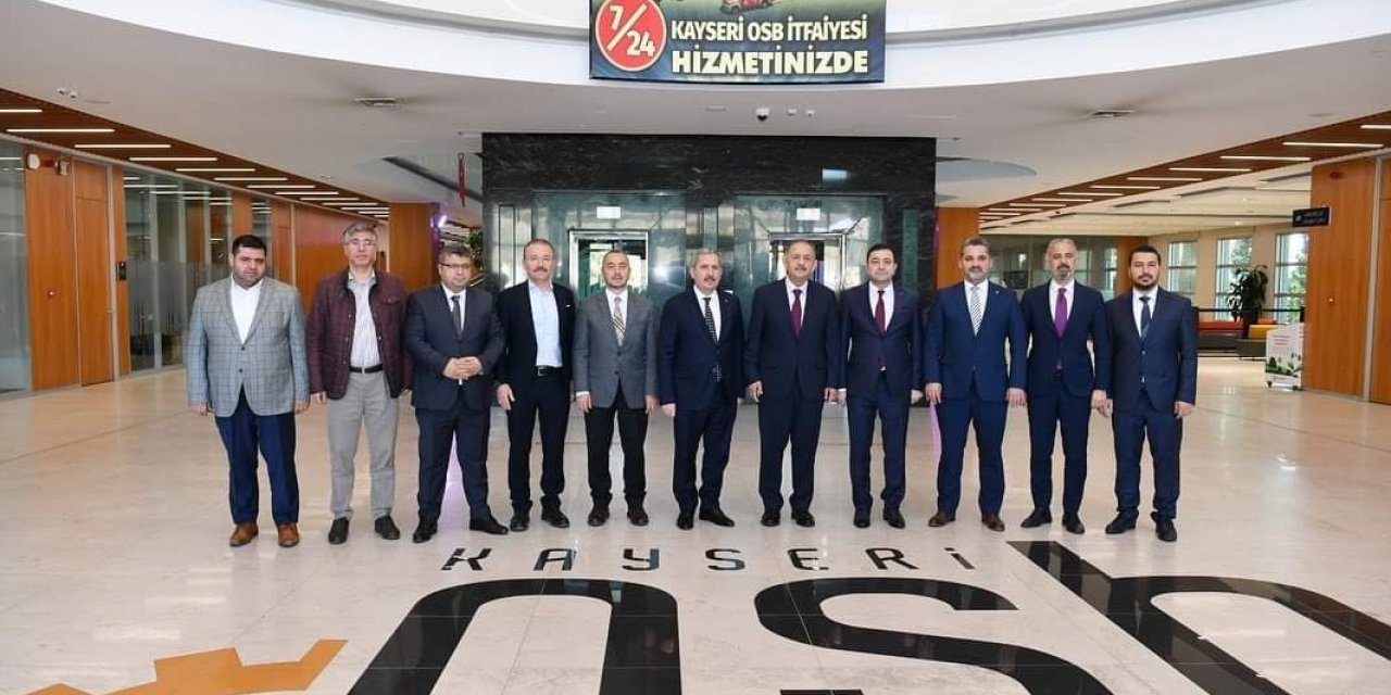 Özhaseki Ve Gürcan’dan Kayseri Osb’ye Ziyaret