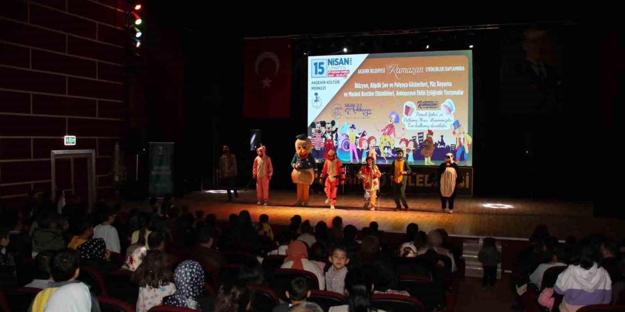 Son Ramazan Eğlencesinde Çocuklar Doyasıya Eğlendi