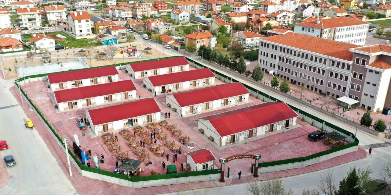 Karatay Belediyesi Konukevi Açıldı, Depremzede Aileler Yerleşti