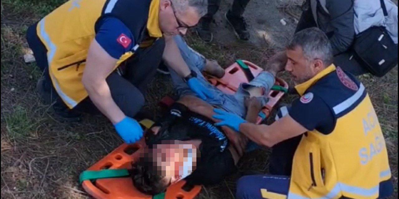 Motosiklet İle Otomobil Çarpıştı: 1 Yaralı