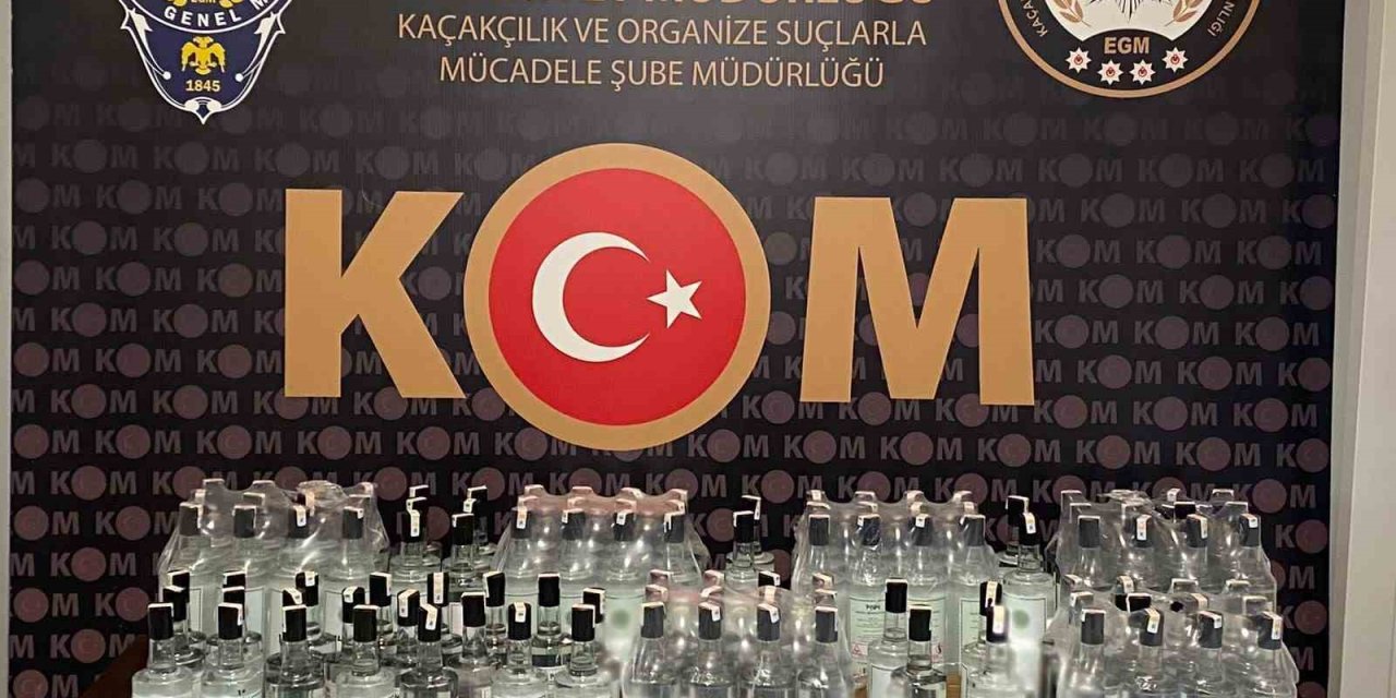 Antalya’da Sahte İçki Operasyonunda 5 Şahsa İşlem Yapıldı