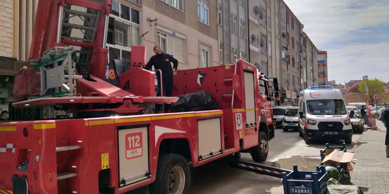 Karaman’da Ekipleri Harekete Geçiren Olay