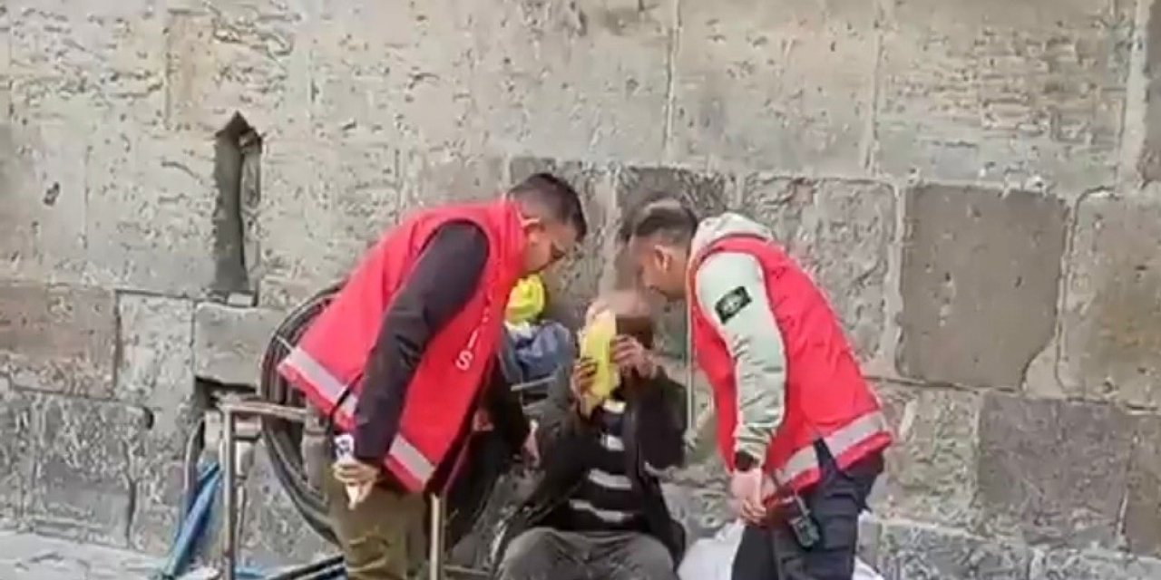 Güven Timlerinden Dilencilere Operasyon