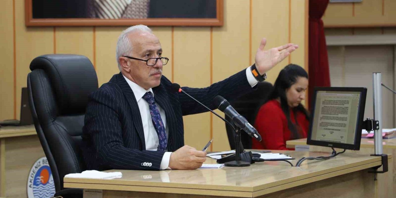 Akdeniz Belediyesinin Borçlanma Talebi Mecliste Kabul Edildi