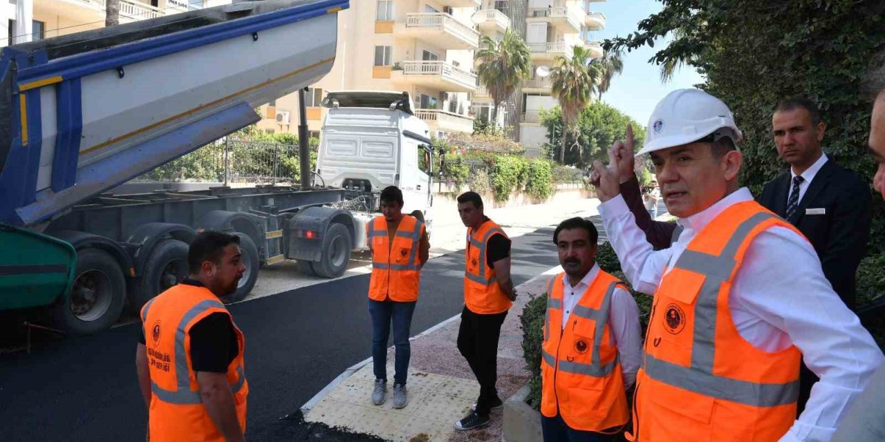 Başkan Özyiğit, Yol Çalışmalarını İnceledi