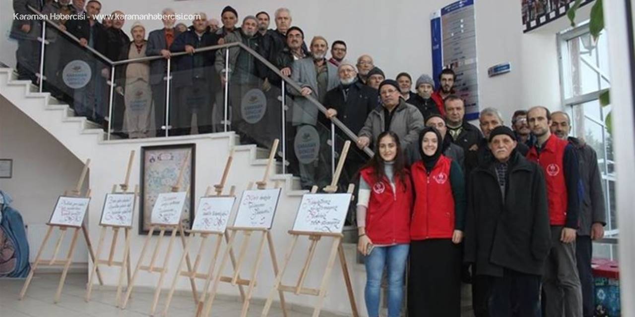 Karaman'da Dünya Gönüllüler Gününde Gönülleri Isıttılar