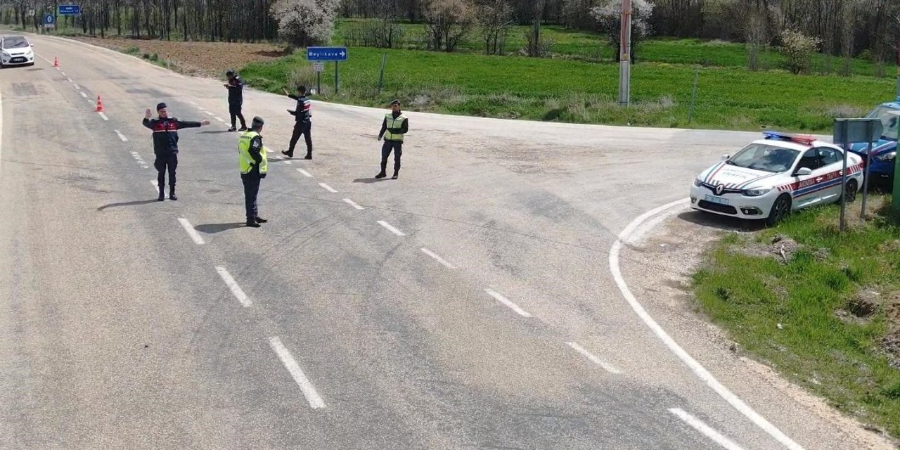 Ramazan Bayramı Boyunca Dronlu Trafik Denetimi