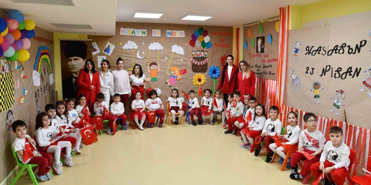 Çocuklar 23 Nisan’ı Coşkuyla Kutladı