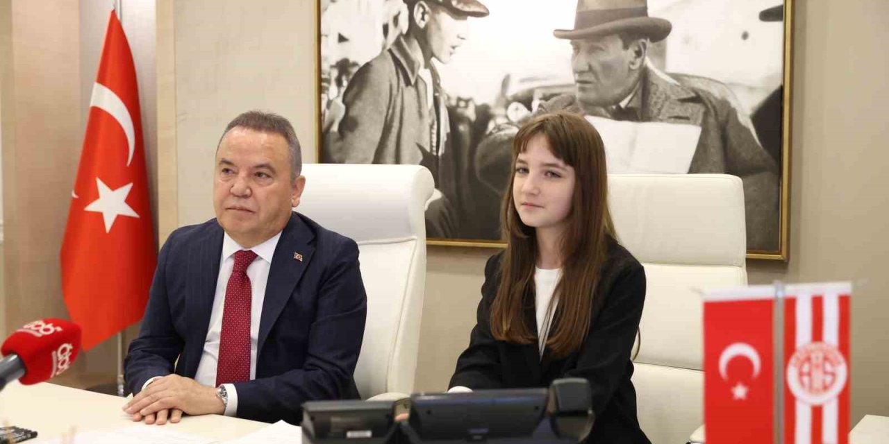 Çocuk Başkanın İlk Talimatı  Yeşil Alanların Arttırılması Oldu