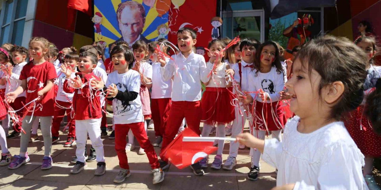 Döşemealtı Ekolojik Kreş’te 23 Nisan Coşkusu Yaşandı