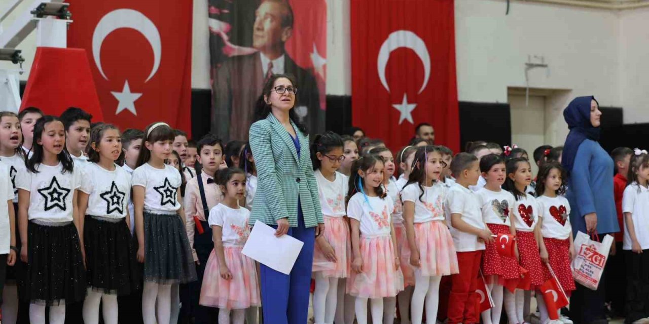 Hacılar’da 23 Nisan Ulusal Egemenlik Ve Çocuk Bayramı Coşkuyla Kutlandı