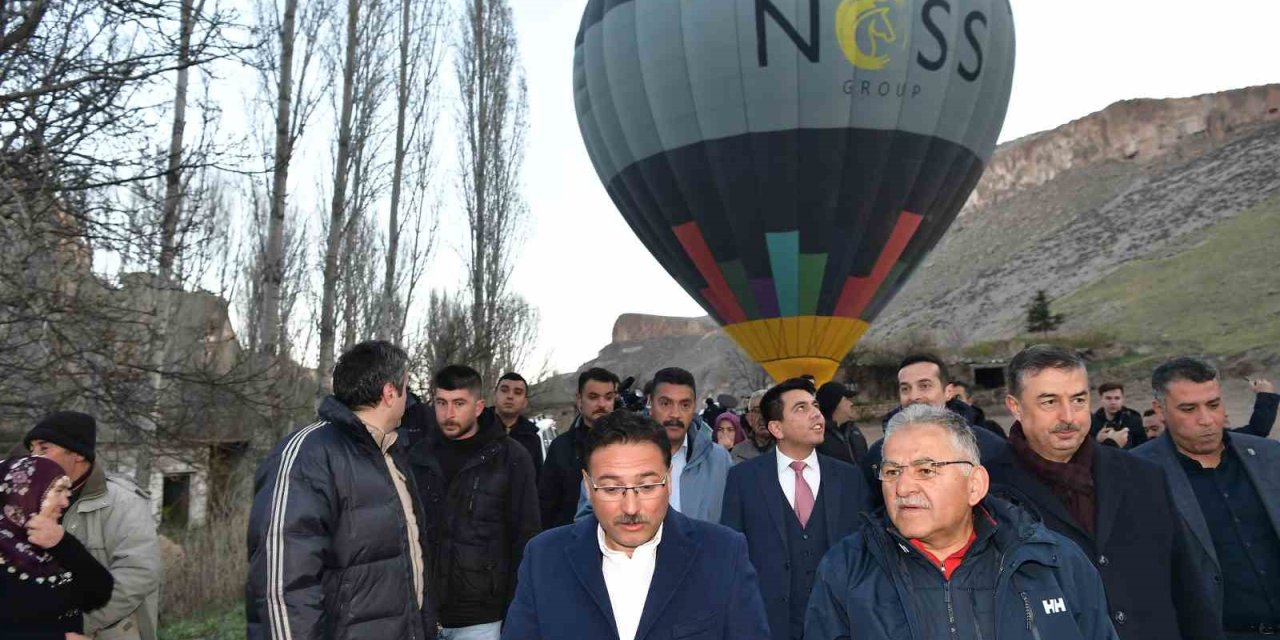 Vali Çiçek Ve Başkan Büyükkılıç, Turizm Cenneti Soğanlı Vadisi’nde