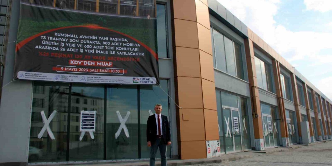 Emlak Yönetim Mobilyakent’te 26 İş Yerini İhale İle Satacak