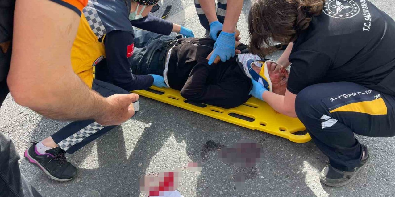 Çarptığı Motosiklet Sürücüsünü Yaralayıp, Olay Yerinden Kaçtı