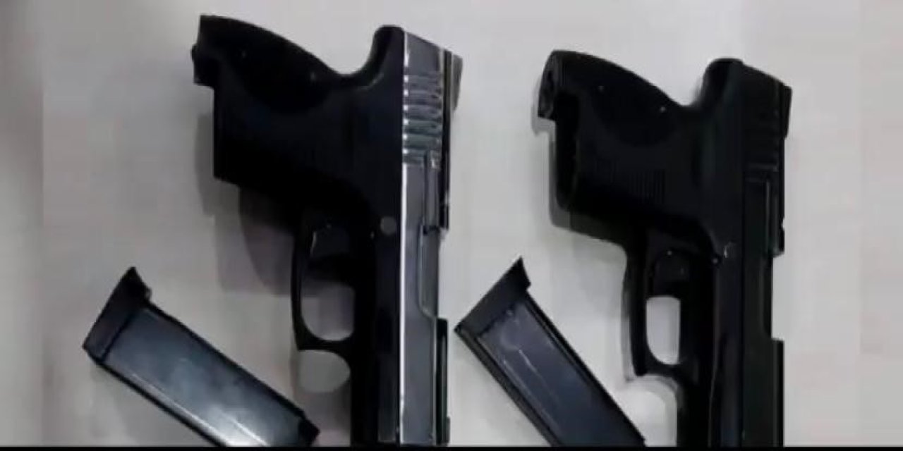 Şüpheli Araçtan Ruhsatsız Tabanca Ve Uyuşturucu Çıktı