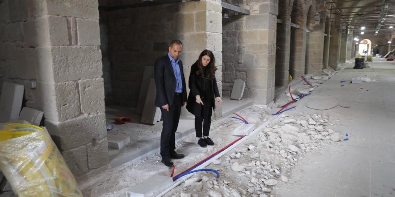 Niğde’nin Tarihi Bedesteni Kent Müzesine Dönüştürülüyor