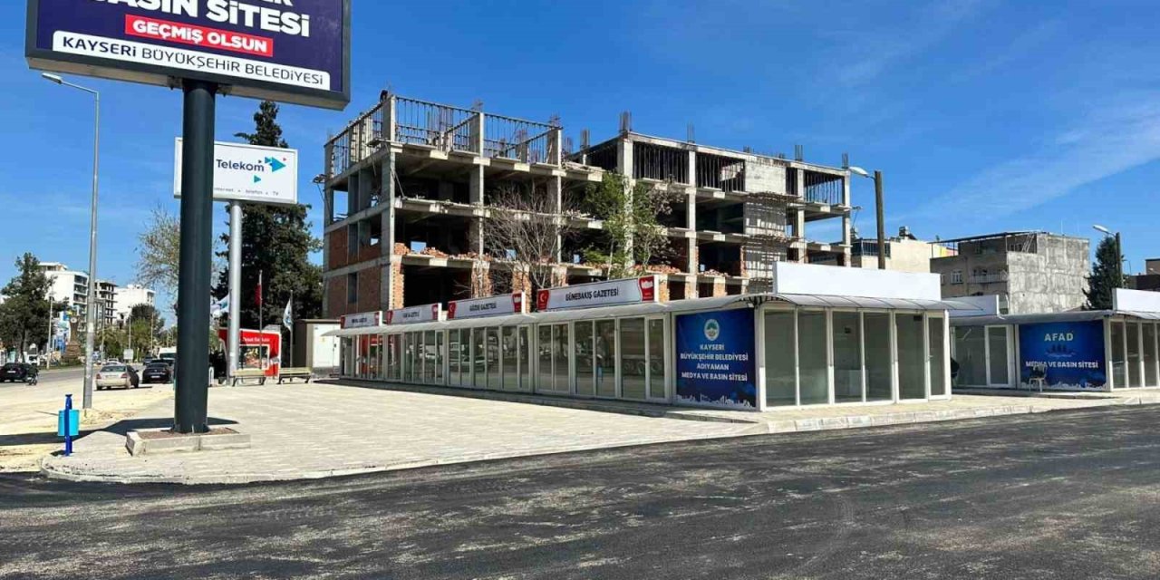 Büyükkılıç’a "adıyaman Konteyner Basın Sitesi" Teşekkürü