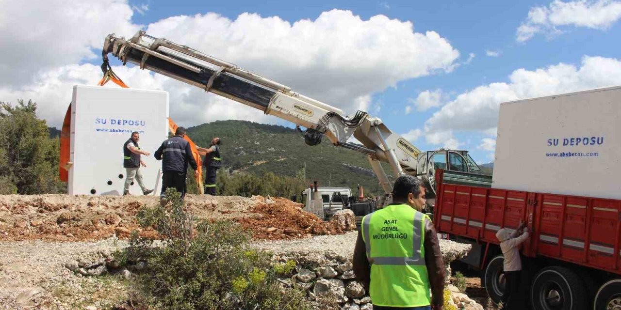 Antalya’da 14 İlçeye 121 Adet Su Deposu Yerleştirilecek
