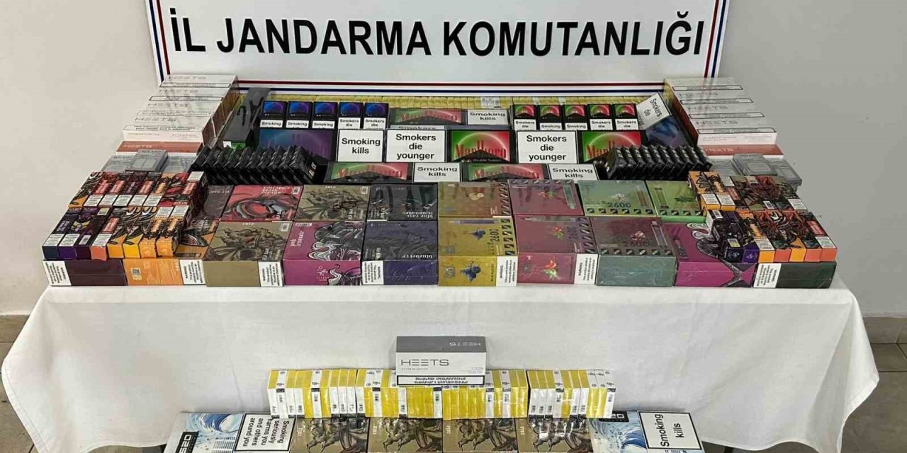 Jandarmadan Kaçak Ve Elektronik Sigara Operasyonu