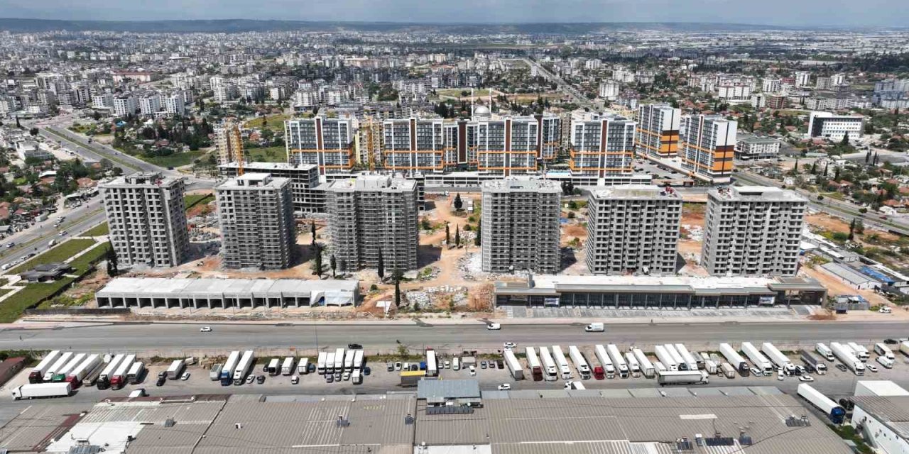 Güneş Mahallesi Kentsel Dönüşüm Projesi’nde Kaba İnşaat Tamamlandı