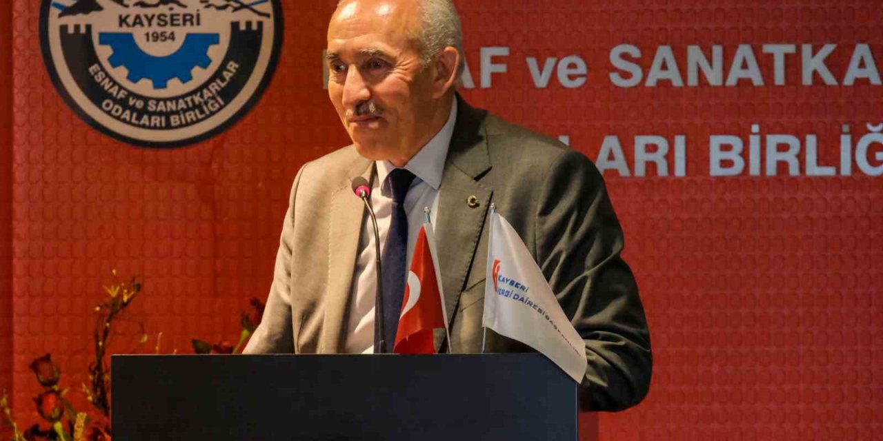 Kayseri Vergi Dairesi Başkanı İbrahim Kaya, Esnaf Temsilcileriyle Bir Araya Geldi