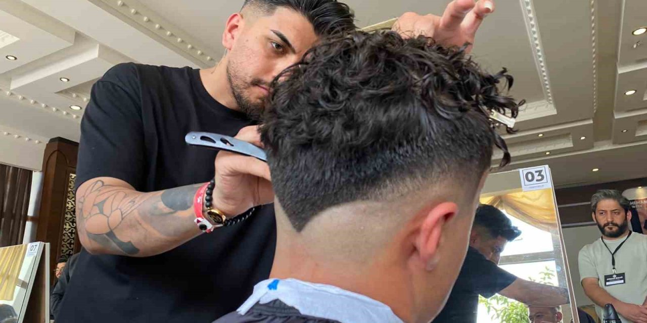 Antalya’da Kuaförler 100 Bin Lira Ödül İçin Ter Döktü