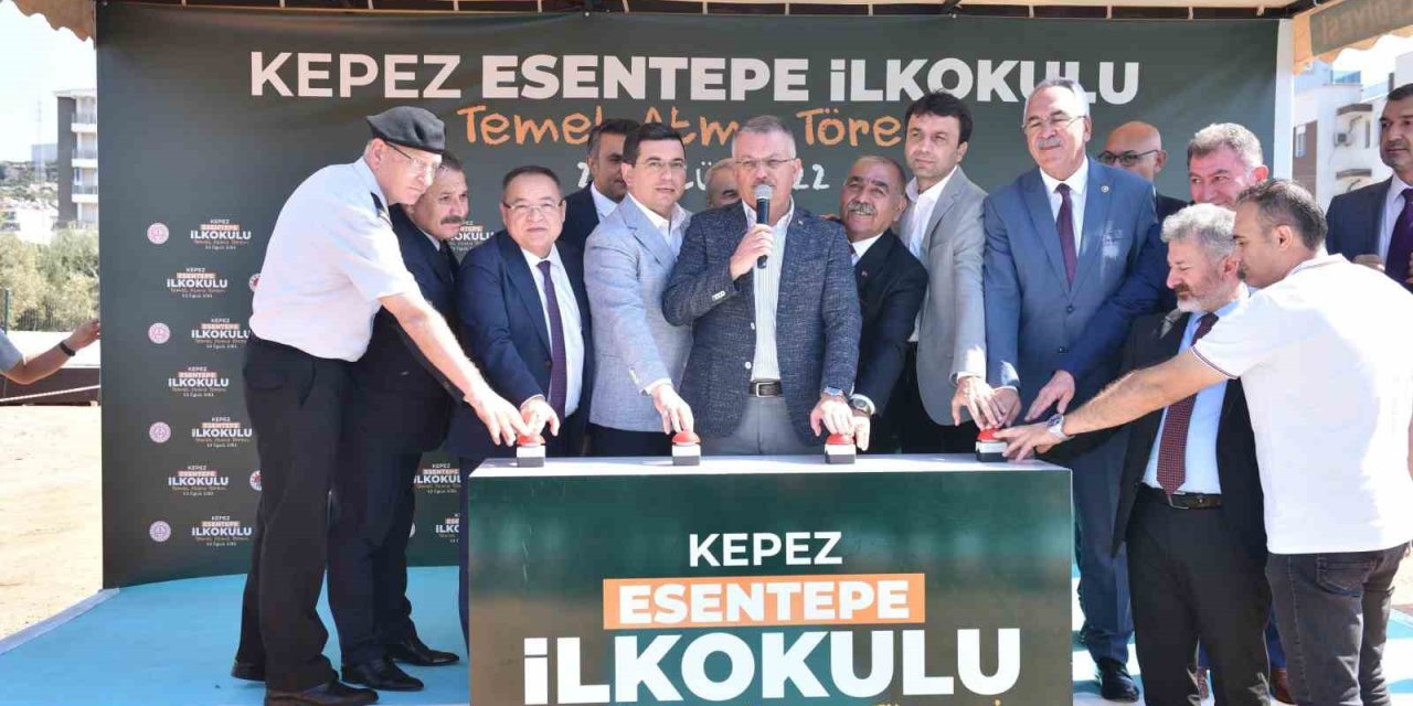 Kepez’in Okul Yatırımında Yüzü Gülüyor