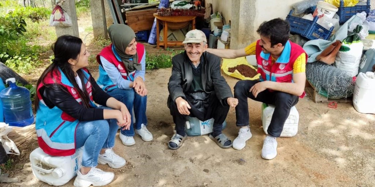 Antalya Gazipaşa’da Vefa Birimi Bir Haftada 55 Haneye Ulaştı