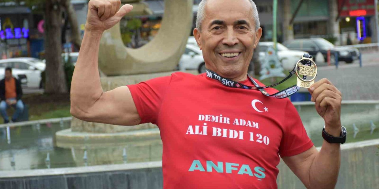Türkiye’nin ‘demir Adamı’ 74 Yaşındaki Milli Sporcu Ali Bıdı’ya Özel Ödül