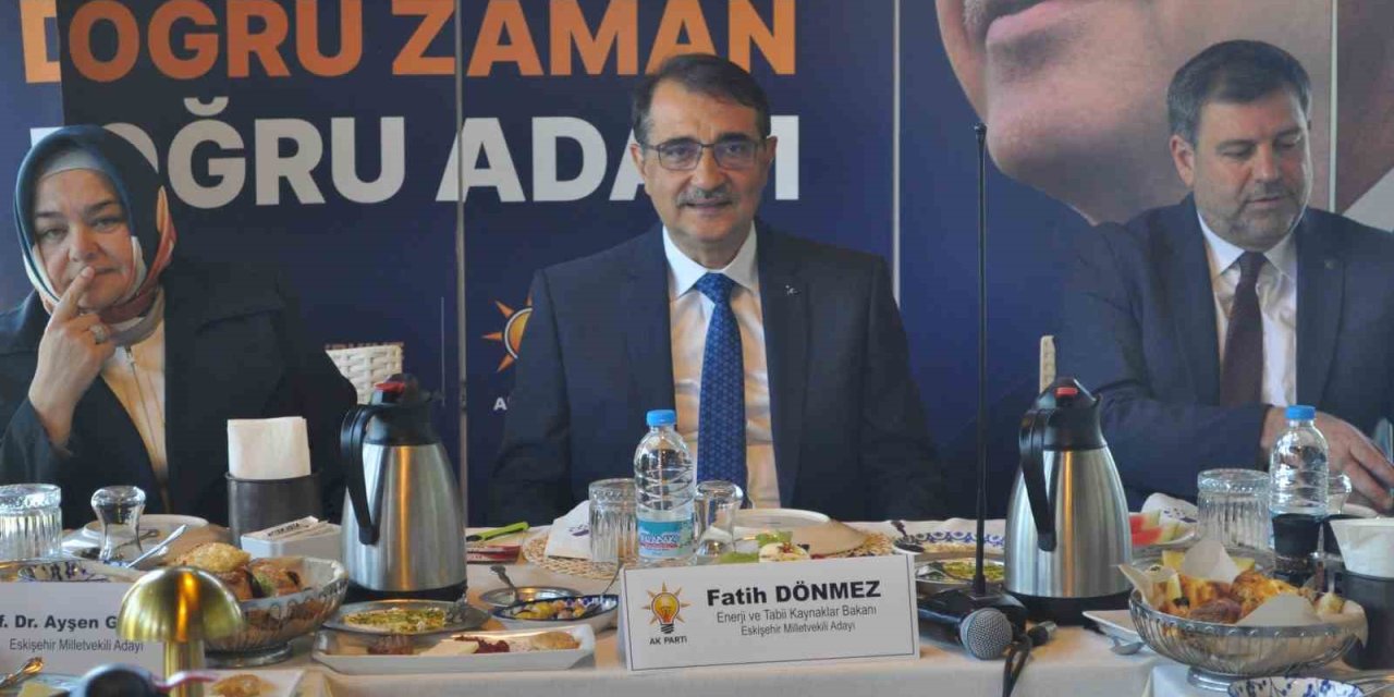 Bakan Dönmez, “eskişehir İçin 5 Yatırım Alanı Belirledik”