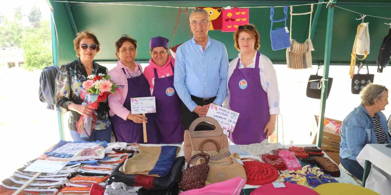 Mezitli’de Bir Kadın Üretici Pazarı Daha Açıldı