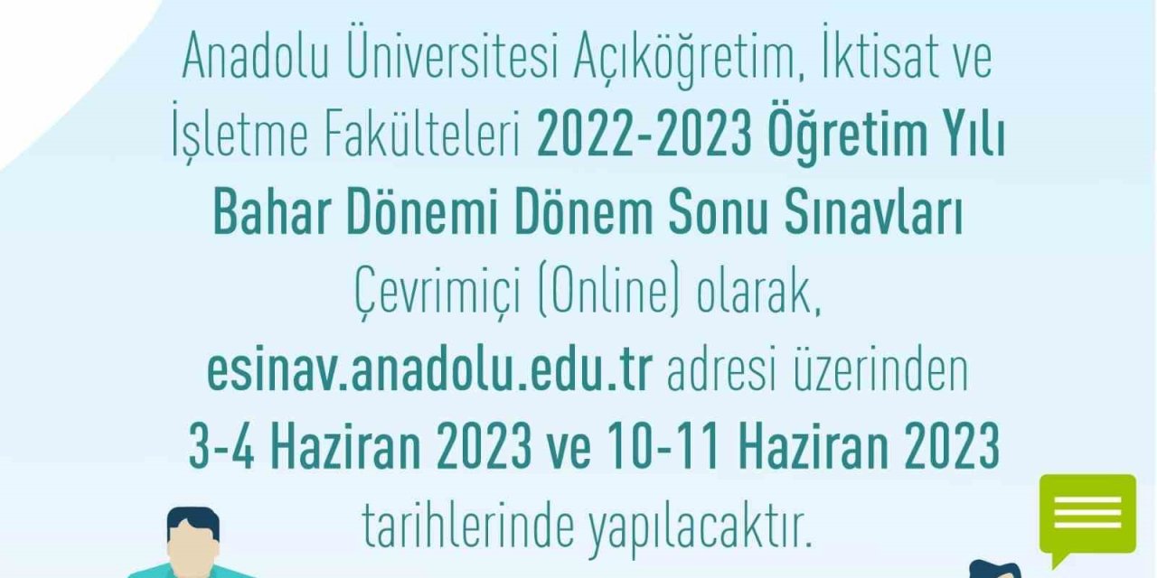 Aöf Bahar Dönem Sonu Sınavlarının Tarihleri Açıklandı