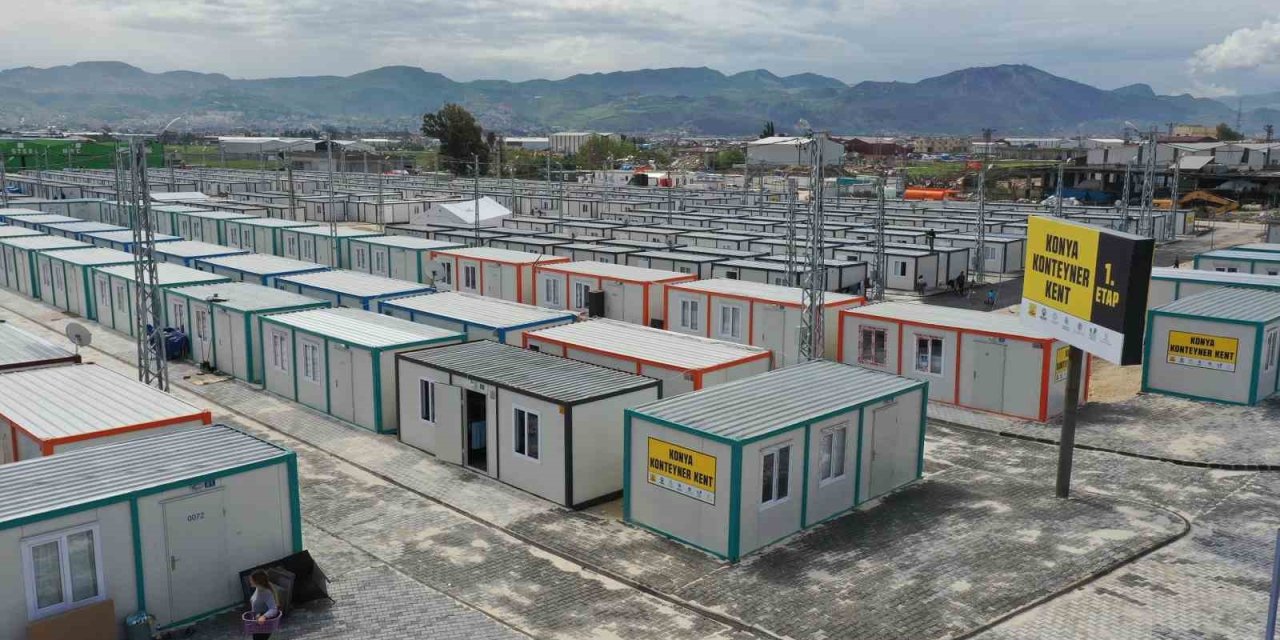 Konya Büyükşehir Hatay’da Komek Açıyor