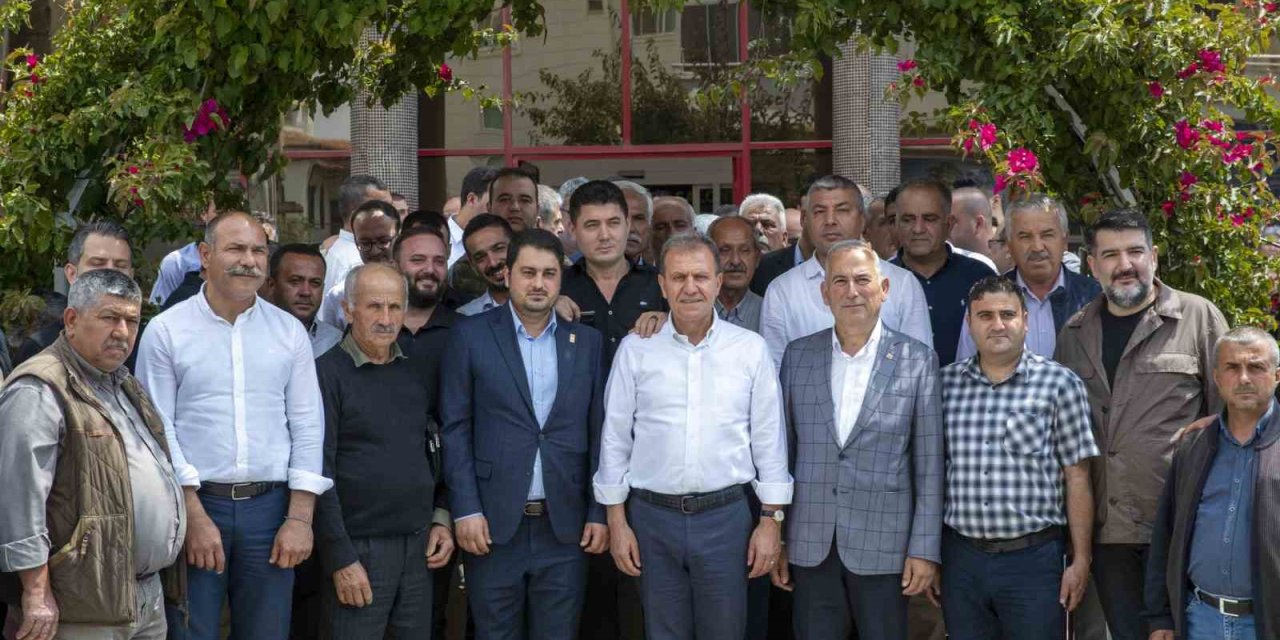 Başkan Seçer,  Fırtına Ve Hortumun Vurduğu Anamur’da İstişarede Bulundu