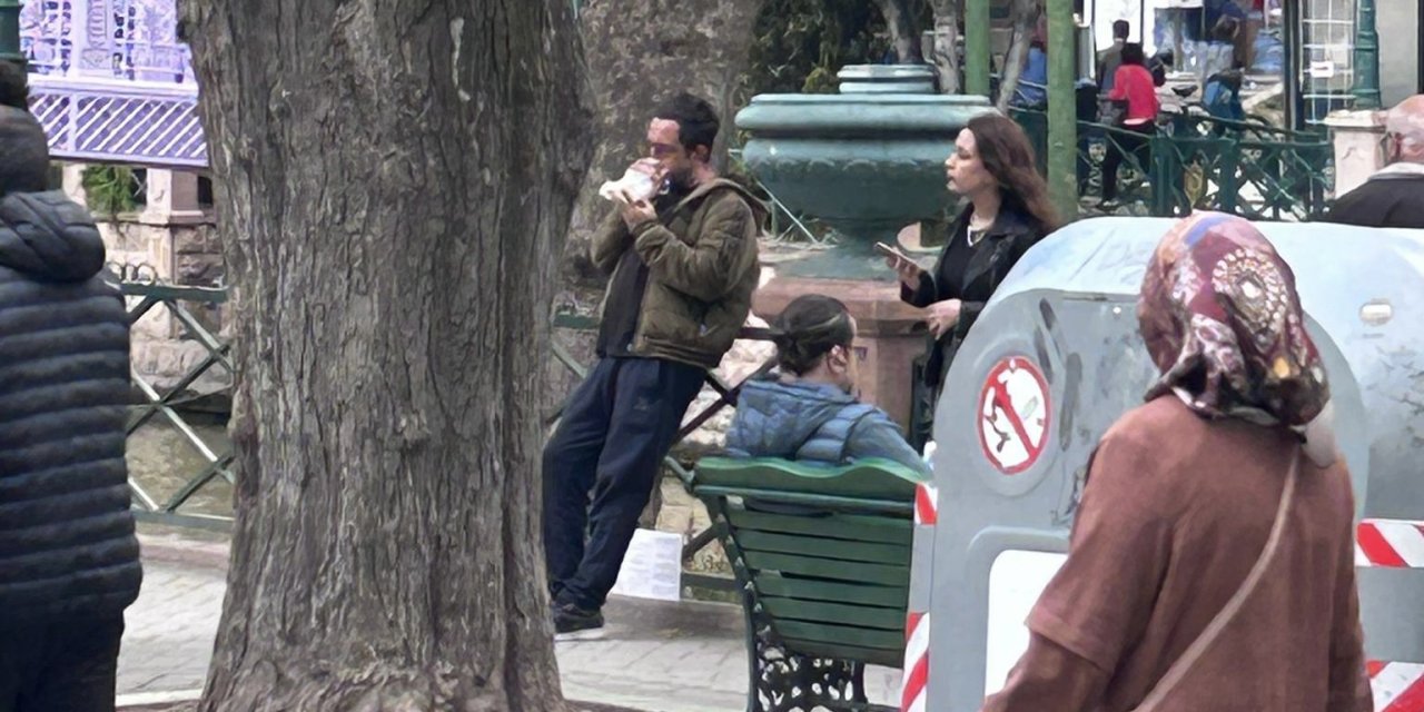 Madde Bağımlısı Şahıs Vatandaşı Tedirgin Etti