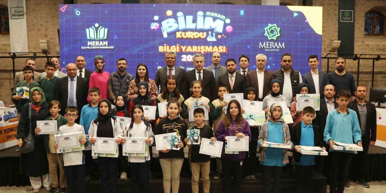 Meram’ın Bilim Kurtları Final Heyecanı Yaşadı